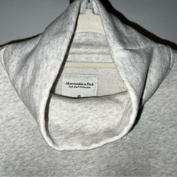 ABERCROMBIE *SOFT A&F COLLECTION* COWL NECK SWEATSHIRT - Picture 3 of 6